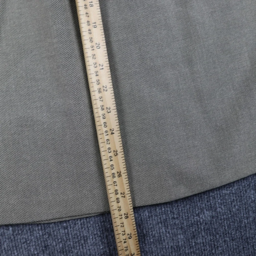 Alfred Dunner Skirt Womens 10 Khaki Elastic Waist Pockets Back Vent Made USA - Picture 4 of 10